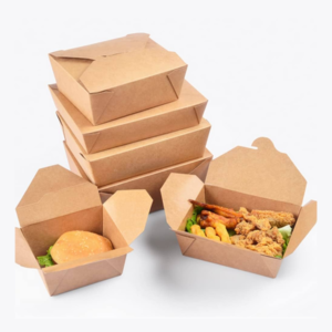 KRAFT PAPER FIRDE CHICKEN BOX