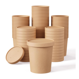 Kraft Soup Buckets with Lids